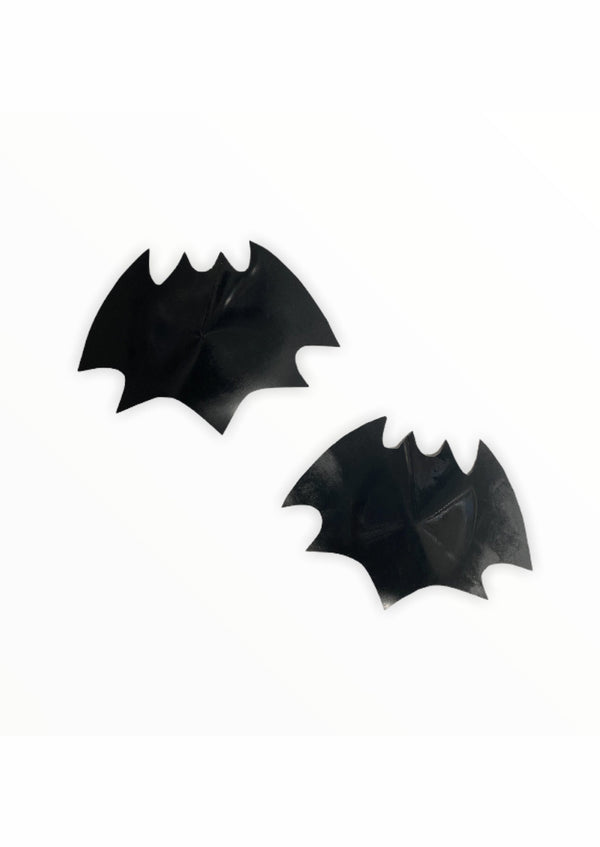 Latex Bat pasties (a pair).